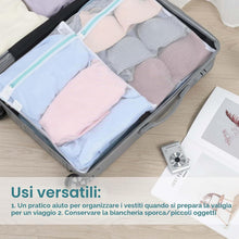 Carica l'immagine nel visualizzatore di Gallery, OTraki 2 Pezzi Sacchetti Lavatrice 30 x 40CM, Retina per Lavatrice con Cerniera Nascosta, Extra Large Sacchetti Lavatrice Biancheria, Riutilizzabile, Sacchetto Lavatrice per Delicati, Camicia, Calzini