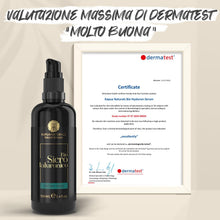 Carica l'immagine nel visualizzatore di Gallery, Siero Viso all'Acido Ialuronico ad alto dosaggio • 100ml +Vit E &amp; B5 • Siero Viso 7 volte ✓100% Vegan &amp; Bio ✓Concentrato Anti-Aging ✓Siero Anti-Rughe ✓ Hyaluronic Acid Serum ✓Made in Germany