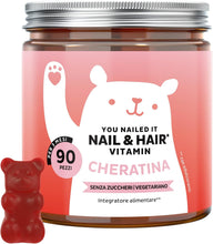 Carica l'immagine nel visualizzatore di Gallery, Bears with Benefits - Gommose Cheratina - Capelli &amp; Unghie - 30 pezzi