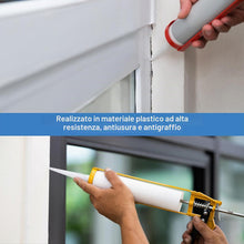 Carica l'immagine nel visualizzatore di Gallery, 30 beccucci in silicone per beccellatura con coperchi, per cartucce sigillanti e mastice, accessori universali per pisto