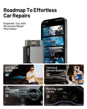 Carica l'immagine nel visualizzatore di Gallery, TOPDON CarPal scanner obd2 bluetooth per iOS e Android, auto diagnostica per Sistema Completo, 6 Funzioni di Reset, controllo smog, guida di riparazione, 1 anno di aggiornamenti gratuiti