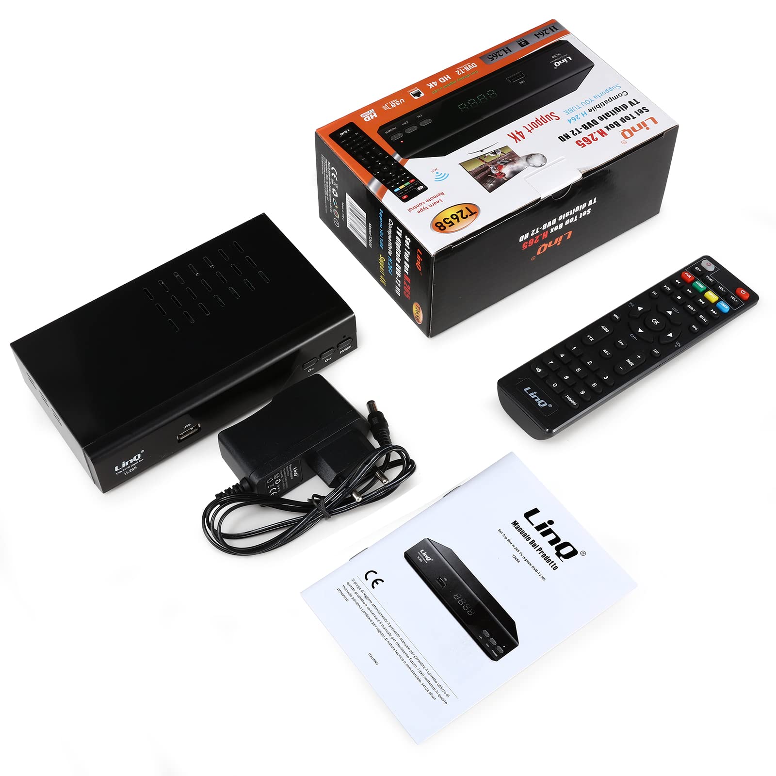 Nokia Decoder DVB-T2 Per TV Digitale Terrestre - HD, USB, HDMI, Con Telecomando, Guida Programmi - Foto 4