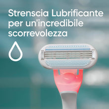 Carica l'immagine nel visualizzatore di Gallery, Gillette Venus Extra Comfort Oceana Rasoio Da Donna Usa E Getta A 3 Lame, Confezione Da 4