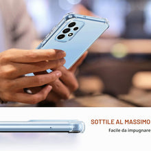 Carica l'immagine nel visualizzatore di Gallery, iVoler Cover per Samsung Galaxy A23 5G, Antiurto Custodia con Paraurti in TPU Morbido e 3 Pezzi Pellicola Vetro Temperat
