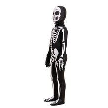 Carica l'immagine nel visualizzatore di Gallery, Spooktacular Creations Costume da scheletro per bambini Seconda pelle Halloween trick or treating Dolcetto o scherzetto