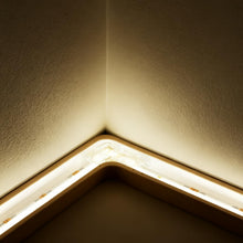 Carica l'immagine nel visualizzatore di Gallery, 12 connettori per strisce LED COB LED, connettori angolari trasparenti, connettore LED, 10 mm, 2 poli, senza saldatura, 