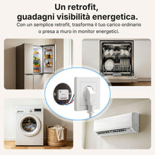 Carica l'immagine nel visualizzatore di Gallery, SONOFF MINI-ZB1GP, MINI PM, Zigbee 3.0, Misuratore di energia intelligente, Hub Zigbee richiesto, Conduttore neutro rich