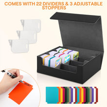 Carica l'immagine nel visualizzatore di Gallery, talifoca Deck Box per Carte MTG, Capacità di 1800+ Carte, Magnetic Flip Deck Box, Scatola di Carte da Collezione box Por