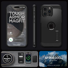 Carica l'immagine nel visualizzatore di Gallery, Spigen Cover Tough Armor MagFit per iPhone 15 Pro Max