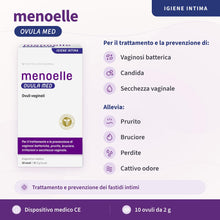 Carica l'immagine nel visualizzatore di Gallery, menoelle Ovula med ovuli vaginali secchezza vaginosi candida acido borico