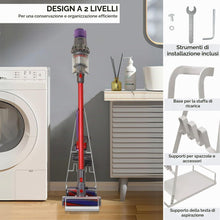 Carica l'immagine nel visualizzatore di Gallery, MAGIC SELECT Supporto Aspirapolvere Dyson, Mensola da Pavimento Metallo