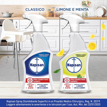 Carica l'immagine nel visualizzatore di Gallery, Napisan Spray Disinfettante Superfici, Confezione da 12 pezzi da 740 ml di Disinfettante Superfici, Spray da 740 ml
