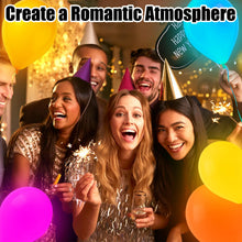 Carica l'immagine nel visualizzatore di Gallery, 50 Pezzi Mini LED Palloncini Luci, Arancione Caldo, con 2 Batterie LR41