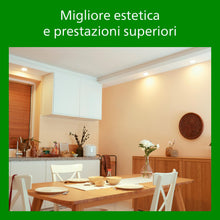 Carica l'immagine nel visualizzatore di Gallery, Philips Diamond Cut UltraEfficient, Faretto ad incasso, Seconda generazione, 2.2W, 345lm, 90cm, Luce Bianca Calda 3000K,