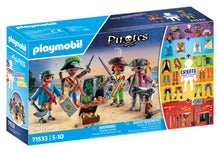 Carica l'immagine nel visualizzatore di Gallery, PLAYMOBIL Pirates 71533 MyFigures: Pirati, Montaggio Creativo di Personaggi Pirati Personalizzati, Incluso Mappa del Tes