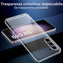 Carica l'immagine nel visualizzatore di Gallery, Captor Cover Trasparente per Samsung Galaxy S23 5G, Custodia TPU in Silicone Flessibile Morbida e Sottile, Alta Qualità 
