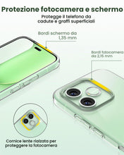 Carica l'immagine nel visualizzatore di Gallery, ACRONIX Cover per Honor 600 Lite 5G, Custodia Antiurto Trasparente con Paraurti in TPU Morbido, Sottile e Protettiva in 