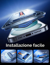 Carica l'immagine nel visualizzatore di Gallery, MAGIC JOHN 2 pezzi per iPhone 15 per vetro temperato (6,1 pollici), pulizia auto, durezza 9H, pellicola protettiva ultra