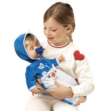 Carica l'immagine nel visualizzatore di Gallery, Cicciobello Orsetto Polare, Bambola Interattiva con Funzione Pianto e Tutina Invernale, Giochi Bambini 2 anni, Altezza 42 cm, Coccolalo e Dagli il Ciuccio per Farlo Smettere di Piangere