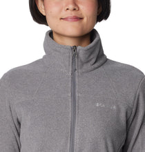 Carica l'immagine nel visualizzatore di Gallery, Columbia Fast Trek 2 Jacket, Giacca In Pile Con Cerniera Intera Donna, City Grey Heather/City Grey, M