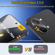 Carica l'immagine nel visualizzatore di Gallery, Vetro Temperato per Xiaomi POCO X8 Pro Max, 2 Pezzi Glass Pellicola Protettiva + 2 Pezzi Pellicola Fotocamera Protezione