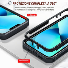 Carica l'immagine nel visualizzatore di Gallery, LeYi Cover per iPhone 13 con Vetro Temperato [2 Pack](Nero)