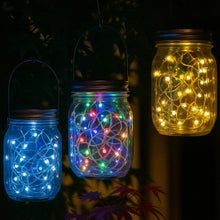 Carica l'immagine nel visualizzatore di Gallery, Luci Decorative LED USB Ricaricabili, 2m 20 LED Fairy String Lights, a Batteria per Barattoli, Matrimonio, Centrotavola 