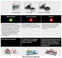 Carica l&#39;immagine nel visualizzatore di Gallery, 3M Sistema Di Fissaggio Richiudibile Dual Lock Sj354B - Ottima Adesione Su Materie Plastiche Come Polipropilene, Polietilene, Abs, Pvc (Rigido), Policarbonato - 25Mm X 2.5M, 5.7Mm (1 Pezzo)