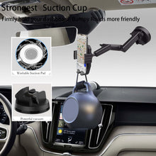 Carica l'immagine nel visualizzatore di Gallery, Supporto Telefono per Camion con Ventosa Extra Forte Portatelefono da Cruscotto e Parabrezza per Autocarro Viaggi Lunghi