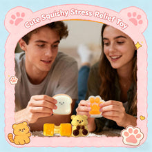 Carica l'immagine nel visualizzatore di Gallery, Squishy Giocattoli, 4 Pezzi Taba Squishy Kit, Squishies Squisze Fidget giocattoli Stress Relief Giocattoli per Adulti Fa