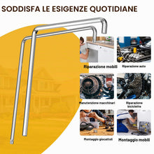 Carica l'immagine nel visualizzatore di Gallery, 2 pezzi Chiave di Regolazione per Finestre, Chiave a Brugola 4mm e TORX TX15, Parti di Ricambio per Montaggio e Regolazi