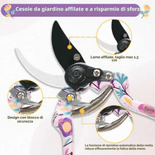 Carica l'immagine nel visualizzatore di Gallery, Velway Set di Attrezzi da Giardinaggio 5 Pezzi in Acciaio con Borsa