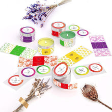 Carica l'immagine nel visualizzatore di Gallery, Kit per Fabbricazione Candele,Kit Candele fai da te,Aromaterapia Per La Creazione di Candele,Cera di soia,Creazione di C