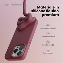 Carica l'immagine nel visualizzatore di Gallery, elago Cover in Silicone Liquido per iPhone 15 Pro