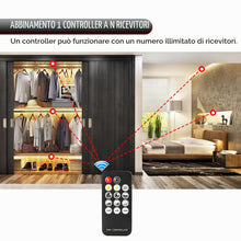 Carica l'immagine nel visualizzatore di Gallery, FCOB Mini RF Dimmer Controller 14 Pulsanti per Striscia LED 3014 5630 5730