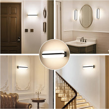 Carica l'immagine nel visualizzatore di Gallery, VivaLet Applique da Esterno/Interno 20W 2000LM, Illuminazione Up &amp; Down Lampada da Parete a Parete, 4000K IP65 Luce da E