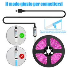 Carica l'immagine nel visualizzatore di Gallery, Diyife Striscia LED WiFi TV Retroilluminazione, Striscia LED 5 Metri