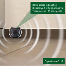 Carica l'immagine nel visualizzatore di Gallery, Gardigo® Repellente Topi Portatile | Ultrasuoni per Topi | Dissuasore per Topi | Utilizzo Mobile con Batterie | Copertur