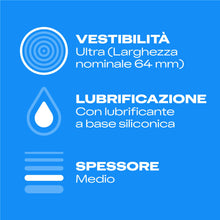 Carica l'immagine nel visualizzatore di Gallery, Durex Preservativi Settebello 3XL, 5 Profilattici Extra-Large