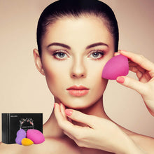Carica l'immagine nel visualizzatore di Gallery, Spugnette Make Up, 9 Pezzi Spugnetta Fondotinta per Applicare Blush Correttore, Ombretto, Cipria, Crema Cosmetica Blender Spugne di Trucco