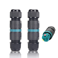 Carica l'immagine nel visualizzatore di Gallery, Connettore per cavo impermeabile IP68 Confezione da 2 Ø4mm-Ø12mm
