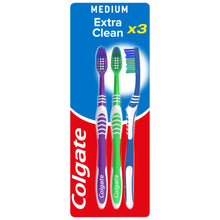 Carica l'immagine nel visualizzatore di Gallery, Colgate Palmolive extra clean Toothbrush Medium 2 con 1 free