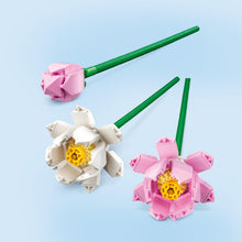 Carica l'immagine nel visualizzatore di Gallery, LEGO Fiori di Loto, Set Fiori Finti da Costruire per Bambine e Bambini da 8 Anni, Bouquet da Esporre come Decorazione di Casa, Idea Regalo per San Valentino, per Lei o Lui, Donna o Uomo 40647