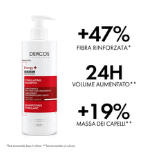 Carica l'immagine nel visualizzatore di Gallery, Vichy Dercos Shampoo Energizzante, 400 ml