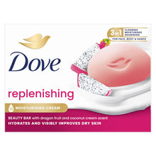 Carica l'immagine nel visualizzatore di Gallery, Dove Saponetta Beauty Bar, Dragon Fruit, Saponetta Mani, Viso e Corpo, con 1/4 di Crema Idratante, Dermatologicamente Te