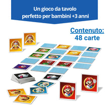 Carica l&#39;immagine nel visualizzatore di Gallery, Ravensburger - Memory Super Mario, Gioco Da Tavolo, Memory Gioco per Bambini 3 Anni o più, 48 carte, 2 a 6 giocatori, Versione italiana