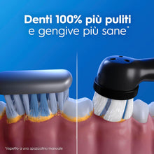 Carica l'immagine nel visualizzatore di Gallery, Oral-B Spazzolino Elettrico Ricaricabile iO 3N Nero, 1 Testina Di Ricambio, 1 Spazzolino Elettrico Oral B + 1 Dentifricio Gengive &amp; Smalto Pro-Repair Classico 75ml