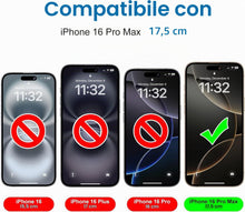 Carica l'immagine nel visualizzatore di Gallery, Mothca Vetro Temperato Privacy Opaco per iPhone 16 Pro Max, Full Coverage Incisione Nanostrutturata, Anti-Impronte e Ant