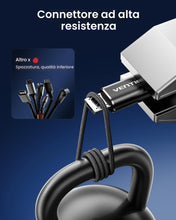 Carica l'immagine nel visualizzatore di Gallery, VENTION Cavo Micro USB USB A Micro USB Nylon 2.0, Cavo di Ricarica Android ad Alta Velocità Compatibile con Samsung Gala