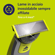 Carica l'immagine nel visualizzatore di Gallery, Philips OneBlade Original 360 lame, compatibili con tutti i modelli OneBlade e Pro, 5 pezzi (modello QP450/50)